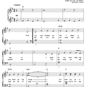Danny Jacob When We Didn't Get Along Musik Noten - Easy Piano - 88434-0