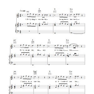 Danny Wilson Mary's Prayer Musik Noten - Piano, Vocal & Guitar Chords - 34241-0