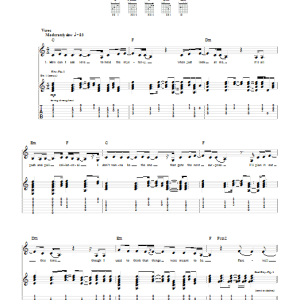 Dar Williams Farewell To The Old Me Musik Noten - Guitar Tab - 52051-0