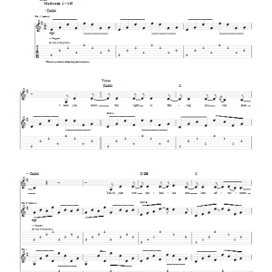 Dar Williams The Beauty Of The Rain Musik Noten - Guitar Tab - 52050-0