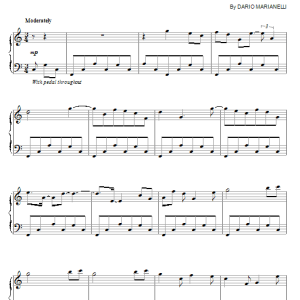 Dario Marianelli Arrival At Netherfield (from Pride And Prejudice) Musik Noten - Piano Solo - 54394-0