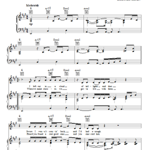 Darius Rucker Don't Think I Don't Think About It Musik Noten - Piano, Vocal & Guitar Chords - 75143-0