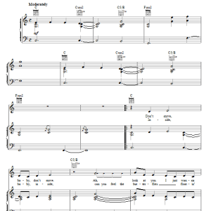 Darius Rucker History In The Making Musik Noten - Piano, Vocal & Guitar Chords - 73562-0