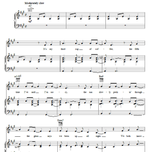 Darius Rucker I Got Nothin' Musik Noten - Piano, Vocal & Guitar Chords - 83085-0