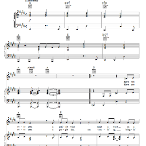 Darius Rucker She's Beautiful Musik Noten - Piano, Vocal & Guitar Chords - 83081-0