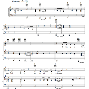 Darius Rucker Southern State Of Mind Musik Noten - Piano, Vocal & Guitar Chords - 83080-0