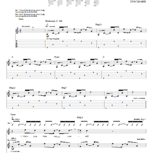 Dashboard Confessional Carve Your Heart Out Yourself Musik Noten - Guitar Tab - 31309-0