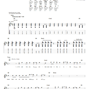 Dashboard Confessional Ender Will Save Us All Musik Noten - Guitar Tab - 55368-0