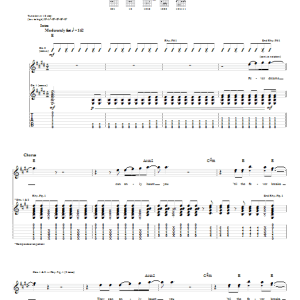 Dashboard Confessional Fever Dreams Musik Noten - Guitar Tab - 64790-0