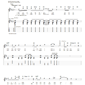 Dashboard Confessional Little Bombs Musik Noten - Guitar Tab - 64793-0