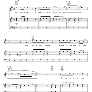 Daughtry Supernatural Musik Noten - Piano, Vocal & Guitar Chords - 73675-0