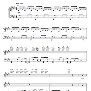 Daughtry You Don't Belong Musik Noten - Piano, Vocal & Guitar Chords - 73672-0