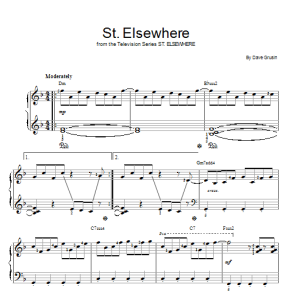 Dave Grusin St. Elsewhere Musik Noten - Easy Piano - 86723-0