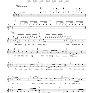 Dave Matthews Band Ants Marching Musik Noten - Guitar Tab - 72550-0