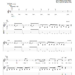 Dave Matthews Band Shake Me Like A Monkey Musik Noten - Guitar Tab - 72736-0