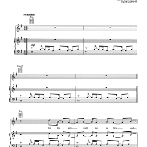 Dave Matthews Band Typical Situation Musik Noten - Guitar Tab - 166188-0
