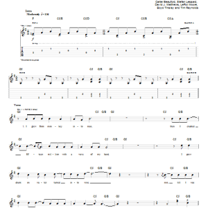 Dave Matthews Band Why I Am Musik Noten - Guitar Tab - 72761-0