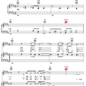 Dave Matthews Some Devil Musik Noten - Piano, Vocal & Guitar Chords - 72418-0