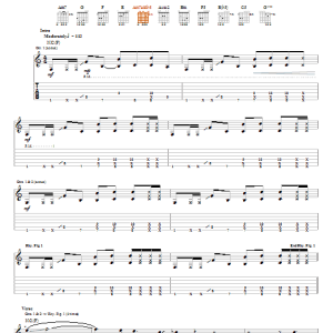Dave Matthews & Tim Reynolds Halloween Musik Noten - Guitar Tab - 72452-0