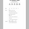 David Bowie I Have Not Been To Oxford Town Musik Noten - Guitar Chords/Lyrics - 112216-0