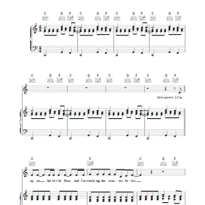 David Bowie Queen Bitch Musik Noten - Piano, Vocal & Guitar Chords - 38613-0
