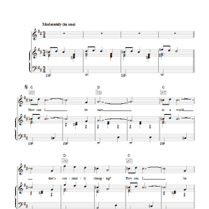 David Cassidy How Can I Be Sure Musik Noten - Piano, Vocal & Guitar Chords - 103553-0