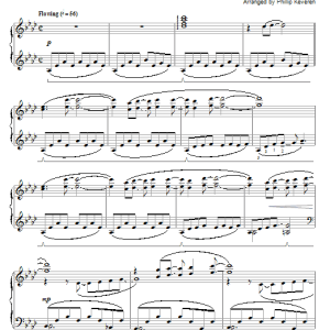 David Foster Love Theme From St. Elmo's Fire (arr. Phillip Keveren) Musik Noten - Piano Solo - 67916-0