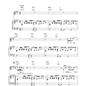 David Gray As I'm Leaving Musik Noten - Piano, Vocal & Guitar Chords - 18456-0