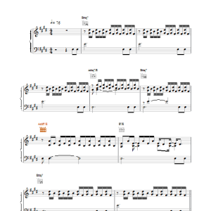 David Gray January Rain Musik Noten - Piano, Vocal & Guitar Chords - 18459-0