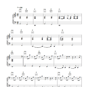 David Gray Kathleen Musik Noten - Piano, Vocal & Guitar Chords - 49374-0