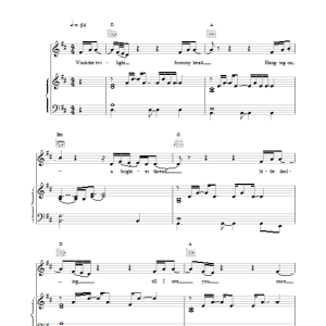 David Gray Twilight Musik Noten - Piano, Vocal & Guitar Chords - 18462-0
