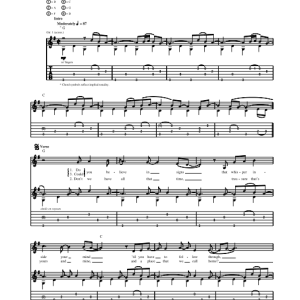 David Wilcox All My Life Musik Noten - Guitar Tab - 69134-0