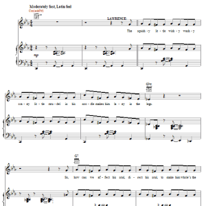 David Yazbek The More We Dance Musik Noten - Piano, Vocal & Guitar Chords - 53602-0
