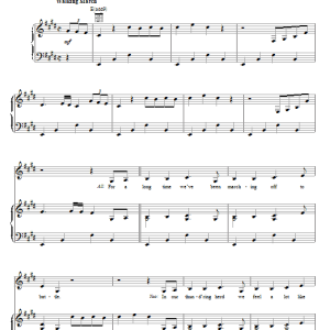 David Zippel A Girl Worth Fighting For (from Mulan) Musik Noten - Piano, Vocal & Guitar Chords - 56758-0