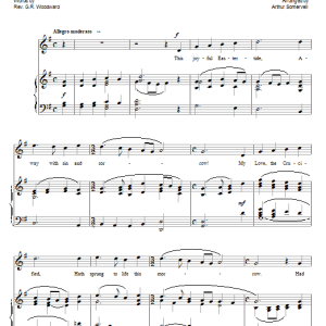 Davids Psalmen This Joyful Eastertide Musik Noten - Piano, Vocal & Guitar Chords - 21156-0