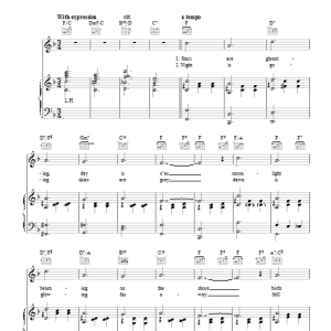 Dean Martin Memory Lane Musik Noten - Piano, Vocal & Guitar Chords - 43332-0