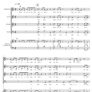 Dean Martin Sway (Quien Sera) (arr. Gitika Partington) Musik Noten - SATB Choir - 121371-0