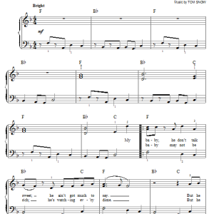 Dean Pitchford Let's Hear It For The Boy Musik Noten - Easy Piano - 86749-0