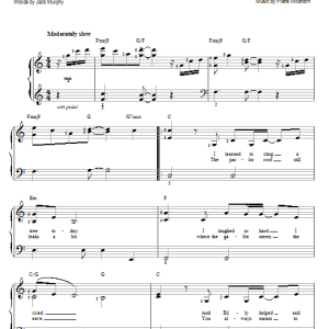 Deana Carter Missing You (My Bill) Musik Noten - Easy Piano - 53224-0