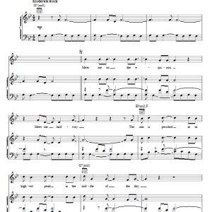 Death Cab For Cutie Meet Me On The Equinox Musik Noten - Easy Piano - 91745-0