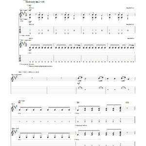 Death Cab For Cutie No Sunlight Musik Noten - Guitar Tab - 68162-0