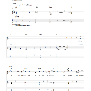 Death Cab For Cutie The Ice Is Getting Thinner Musik Noten - Guitar Tab - 68164-0