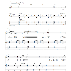 Death Cab For Cutie You Can Do Better Than Me Musik Noten - Guitar Tab - 68169-0