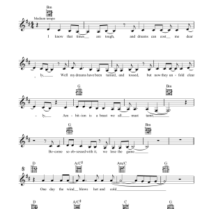 Deborah Conway Sweet And Sour Musik Noten - Lead Sheet / Fake Book - 39396-0