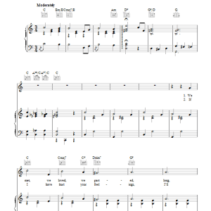 Debroy Somers Let Me Dream In Your Arms Again Musik Noten - Piano, Vocal & Guitar Chords - 42625-0