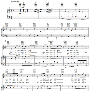 Def Leppard Tonight Musik Noten - Piano, Vocal & Guitar Chords - 54280-0