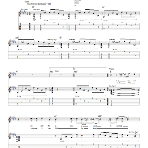 Default By Your Side Musik Noten - Guitar Tab - 20090-0