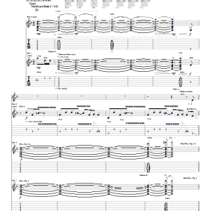 Default Sick & Tired Musik Noten - Guitar Tab - 20099-0