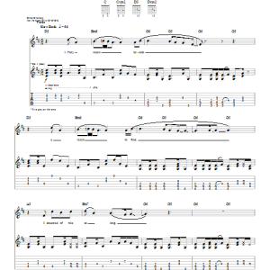 Default Taking My Life Away Musik Noten - Guitar Tab - 27347-0