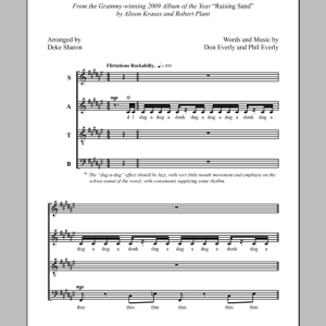 Deke Sharon Gone, Gone, Gone (Done Moved On) Musik Noten - SATB Choir - 153695-0